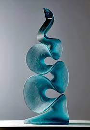 Sculptures of abstraction | Glass artwork, Abstract sculpture, Glass art