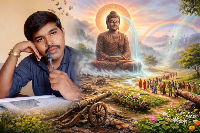 ಮೂಗಪ್ಪ ಗಾಳೇರ ಅವರ ಕವಿತೆ  “ಗೆದ್ದಿದ್ದು ನನ್ನ ಬುದ್ಧನಲ್ಲದೇ ಮತ್ತಿನ್ಯಾರು….?”