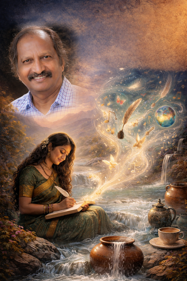 ಡಾ. ದೇವರಾಜು ಮಹಾರಾಜು ಅವರ ತೆಲುಗು ಕವಿತೆ”ಜಲಭಾಷೆ” ಕನ್ನಡಾನುವಾದ ರಂಗನಾಥ ರಾಮಚಂದ್ರರಾವು