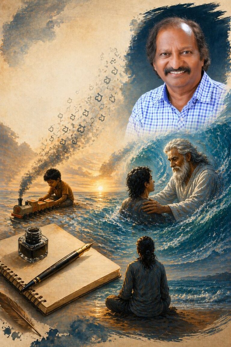 “ಸಂಗಮ”ತೆಲುಗು ಕವಿತೆ,ಮೂಲ ಡಾ. ದೇವರಾಜು ಮಹಾರಾಜು ಕನ್ನಡಕ್ಕೆ ರಂಗನಾಥ ರಾಮಚಂದ್ರರಾವು