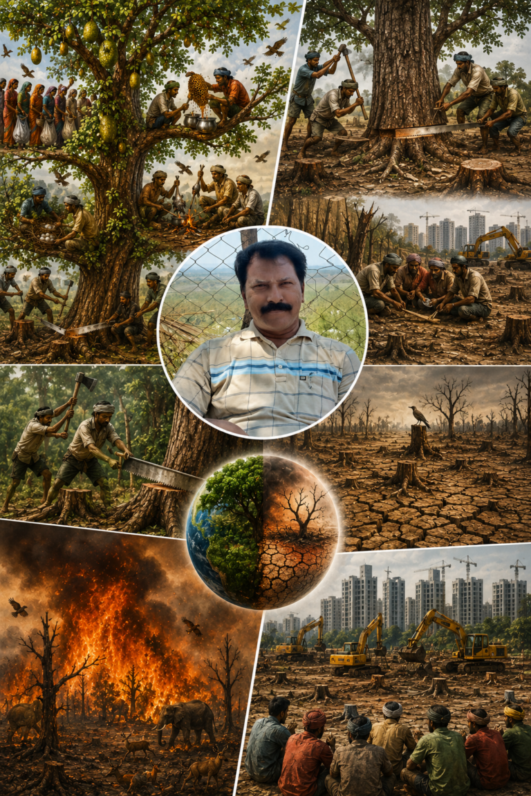 ಮಹಾಂತೇಶ್‌ ಬಿ ನಿಟ್ಟೂರು ಅವರ ಕವಿತೆ “ನೆಲದ ಎದೆ ಅಗ್ನಿಕುಂಡ”