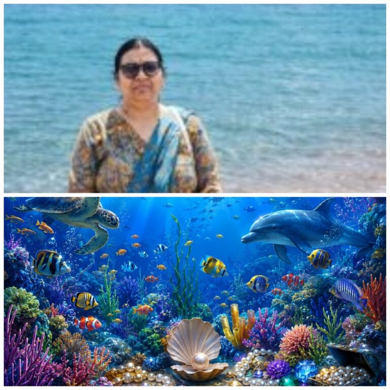 ವಿಜಯಲಕ್ಷ್ಮಿ ಹಂಗರಗಿ “ಸಾಗರದಾಳದ ಅದ್ಬುತ ಲೋಕ”