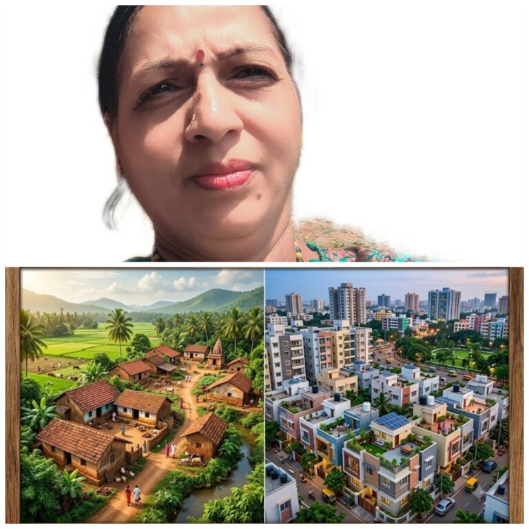 “ಹಳ್ಳಿ ಹಾಡು-ಪಟ್ಟಣದ ಪಾಡು ನಮ್ಮೂರ ನಮಗ ಪಾಡು”            ಶ್ರೀದೇವಿ. ಮ.ಗುಮ್ಮಗೋಳ