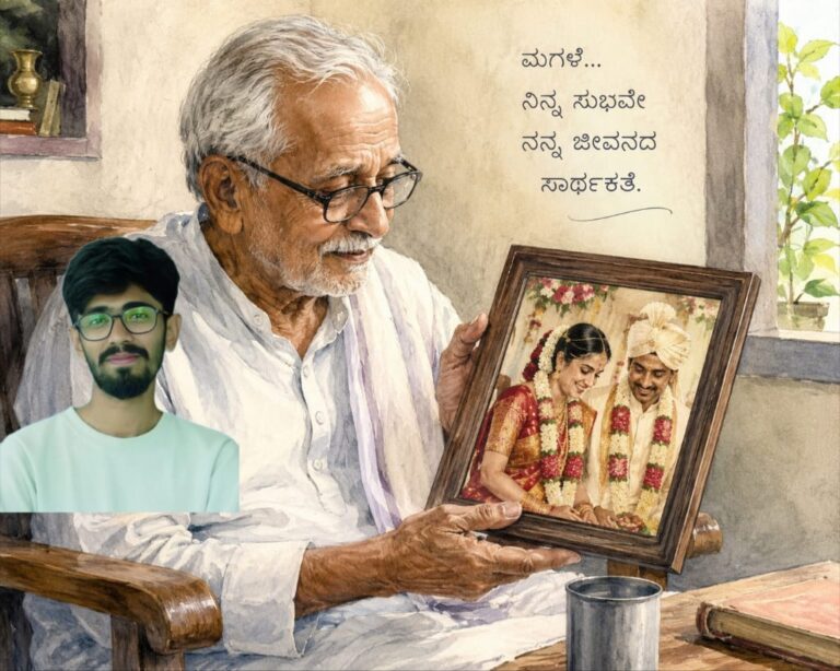 “ಅಪ್ಪನ ಮಡಿಲು”ವಿಶೇಷ ಬರಹ ಪೃಥ್ವಿರಾಜ್ ಟಿ ಬಿ