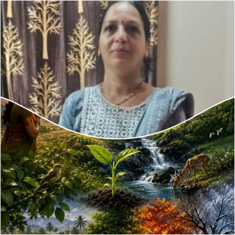 ಶ್ರೀದೇವಿ. ಮ.ಗುಮ್ಮಗೋಳ “ಬಾನು-ಭೂಮಿ(ಇಂಗ್ಲೀಷನ sonnet/ಸುನೀತ ಮಾದರಿಯ ಪದ್ಯ)”