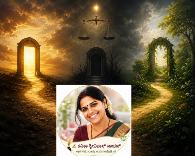 ಕವಿತಾ ಶ್ರೀನಿವಾಸ್ ನಾಯಕ್ “ಆಯ್ಕೆ”