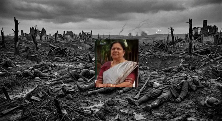 ಗೌರಾ ಉಮೇಶ ಹಾಲಭಾವಿ “ಯುದ್ದ,ಯುದ್ದ, ಯುದ್ದ!