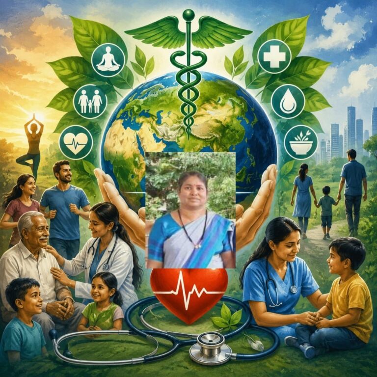 “ವಿಶ್ವ ಆರೋಗ್ಯ ದಿನಾಚರಣೆ” ಗಾಯತ್ರಿ ಸುಂಕದ