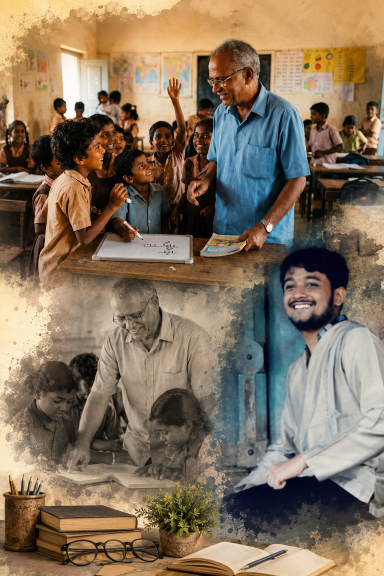 ನಿರಂಜನ ನಾಯಕ ಕವಿತೆ “ಅನುಭವಿ ಮೇಷ್ಟ್ರು”